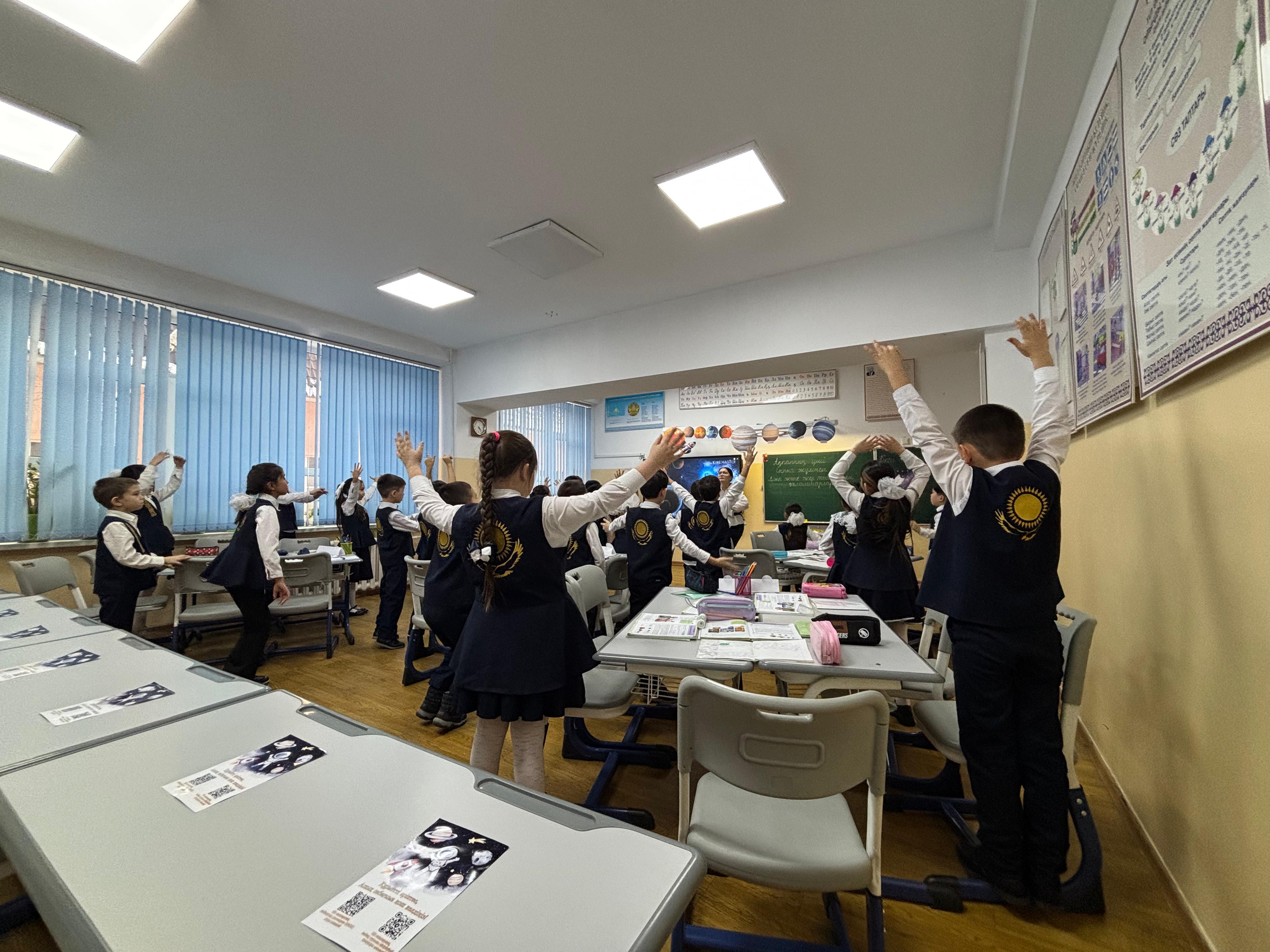 Жаратылыстану пәнінен ашық сабақ "Ғаламшарлар қандай болады?"